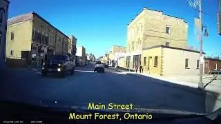 Mount Forest, Ontario Drive (Jan. 14/23)