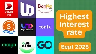Money Talk - Highest Interest Online Banks Sep 2025, Best Interest Rate Online banks digital bank