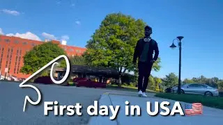 My first day in USA ❤️ | USA Telugu vlogs 🇺🇸
