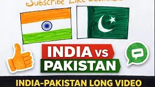 India vs Pakistan arts kon jeetega 🇮🇳 vs🇵🇰 comment kro  #viral#fleg #video  #art #trending #drawing