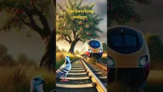 A peogen sew an apple #shortsvideo #viralvideo #ai #cartoon #youtubeshorts #aistory #moralstiries