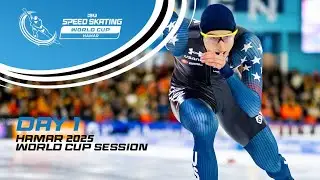 Jordan Stolz Seals Gold Again! | Men&rsquo;s 1500m | Hamar 2025 | #SpeedSkating