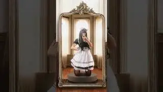when my boyfriend dress up as a maid 😍