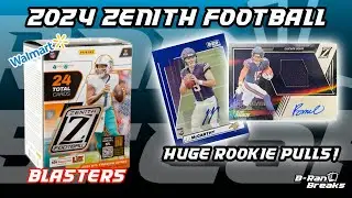 WELL WORTH THE MONEY! 🔥 2024 Zenith Football Blaster Boxes! LOW END PRODUCT, HIGH CEILING?