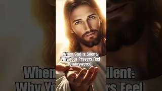 When God is Silent: Why Your Prayers Feel Unanswered | God Message Videos #prayfirst #praybig
