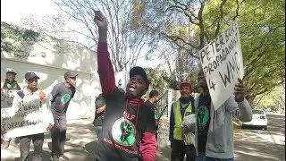 BLF protesters target editor after anti-Gupta article