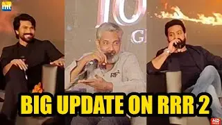 RRR 2 IS COMING..? SS Rajamouli, Ram Charan and Jr. NTR Answers!!