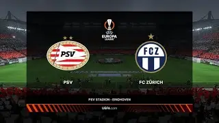 FIFA 23 | PSV Eindhoven 5 - 2 FC Zürich | UEFA Europa League - GS MD 4 - 2022/23