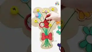 Counting Petals Number Recognition #mathforkids #kidsactivities #eastercraft #preschoolactivities