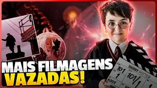 NOVOS VAZAMENTOS DA SÉRIE DE HARRY POTTER... BRUXOS COMEMORANDO O MENINO QUE SOBREVIVEU?