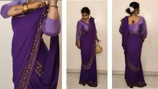 साड़ी पहनने का सही तरीका | Correct Way To Do Saree Draping For Begginers