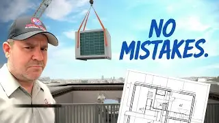 Crane Showed Up EXACTLY on Time&hellip; Commercial Rooftop Unit Swap Done Right