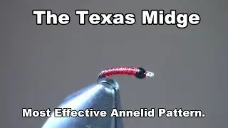Texas Midge - Top Annelid Pattern for the San Juan River! - McFly Angler Fly Tying Tutorial