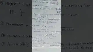 Mission MSEB... electrical ⚡🔥 Overall formula of magnetic circuit for ITI competitive exam.........