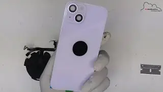 iPhone 14 Akkudeckel Rückseite Wechseln Backcover Reparatur Battery Cover Replacement