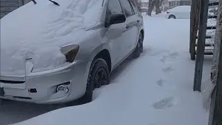 Tormenta De Nieve 1/25/26. 12 pulgadas De Nieve En Connecticur USA