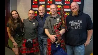 Rumble in the Morning with Bagpipes - FM99 WNOR