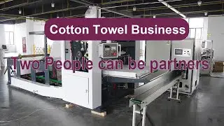 Cotton Soft Towel Machine | Cotton Tissue Towel Machine | A small business with two partner