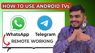 How To Use WhatsApp android TV📺2025 | How To Use Telegram On Android TV 2025 🚀 |WhatsApp ON SMART TV