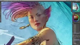 Magic: The Gathering artist paints stunning character art