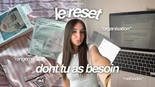 le reset dont tu as besoin pour la rentrée (productive vlog)