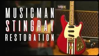 1977 MusicMan Stingray restoration