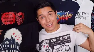ASMR | YouTube Merch Store Salesman! (NEW MERCH!)