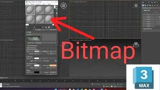 How to use bitmap in 3d max #3 #beginners #Fareed_Art