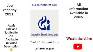 Job vacancy 2021, sarkari naukri, Job Alerts, Upcoming govt job 2021 #youtubeshorts