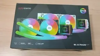 Unboxing Refrigeraci&oacute;n l&iacute;quida Mars Gaming ML-ULTRA240
