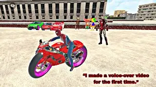 &ldquo;I made a voice-over video for the first time.&rdquo;Indian Thift Auto🤑 Game New UpdateSpiderman  
