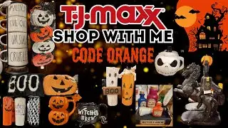 TJ Maxx CODE ORANGE Shop With Me | Rae Dunn Disney Witch Trending Viral Finds | Hyattsville, MD DMV