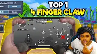 How To Get Best 4 Finger Claw, 3 Finger Claw , 2 Finger Control Setting| BEST Moments in PUBG Mobile