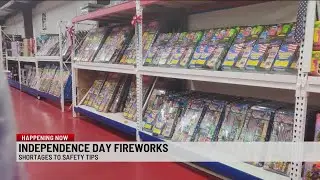 Firework shortage and price increase