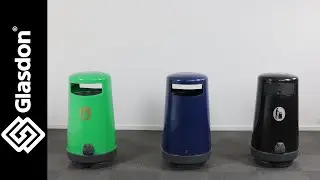 Glasdon | Demostraci&oacute;n | Papelera Topsy&trade; 2000