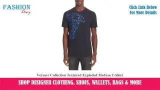 ★★★ Versace Collection Textured Exploded Medusa T-Shirt ★★★
