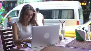 Remote Video Call On Laptop Stock Video