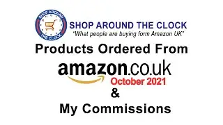 Amazon Affiliate Commissions - October 2021