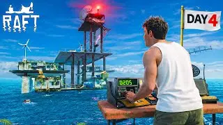 FINALLY I FOUND RADIO TOWER! 😱 | RAFT DAY 4