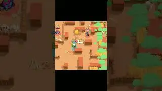Brawl Stars 1 vs 4 Hunter || #shorts #brawlstars