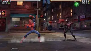 Spider-Man (Peter Parker) vs. Spider-Man (Miles Morales) Battles | Marvel Contest of Champions