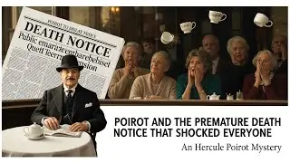 Poirot and the Premature Death Notice That Shocked Everyone — An Hercule Poirot Mystery”