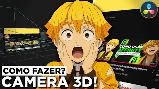 COMO FAZER O EFEITO DE CAMERA 3D NO DAVINCI RESOLVE (PASSO A PASSO)