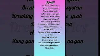 BLACKPINK jump song lyrics #blackpink