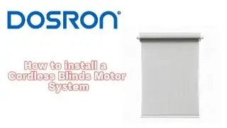 How to Easily Install a Spring on a Motorized Roller Blind