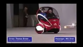 Future Car - General Motors' EN V concept   we ride shotgun LI