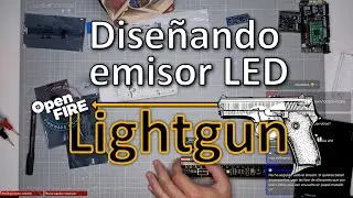KiCAD OpenFire lightgun led emitter - development