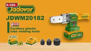 This 20V Beast MELTS the Competition! Jadever's Cordless Plastic Tube Welder JDWM20182