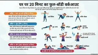 20 Minute Full Body Home Workout for Beginners   no gym, no equipment needed! 💪