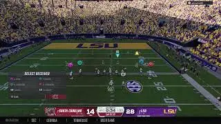 CFB26 South Carolina vs LSU Y6 W12
